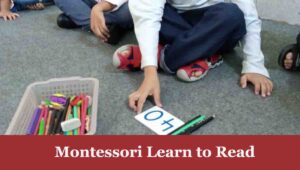 montessori learn to read