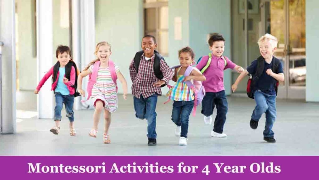 Montessori Activities for 4 Year Olds
