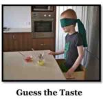 guess the taste-montessori activities for 4 year olds