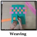 weaving-montessori activities for 4 year olds