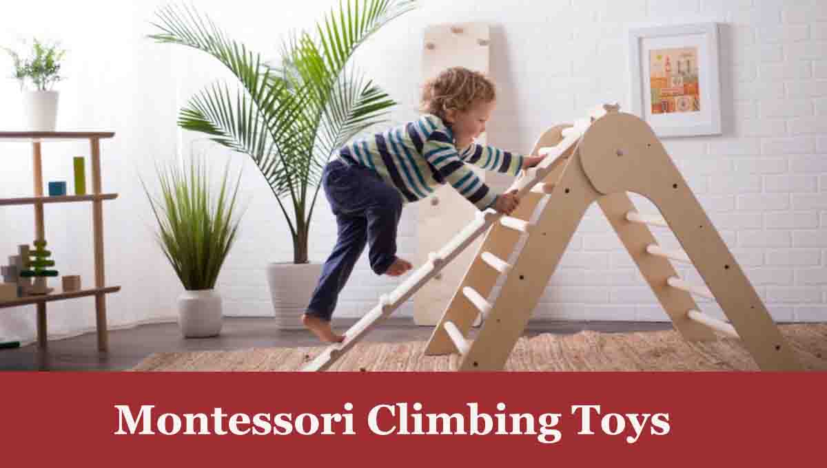 montessori climbing toys