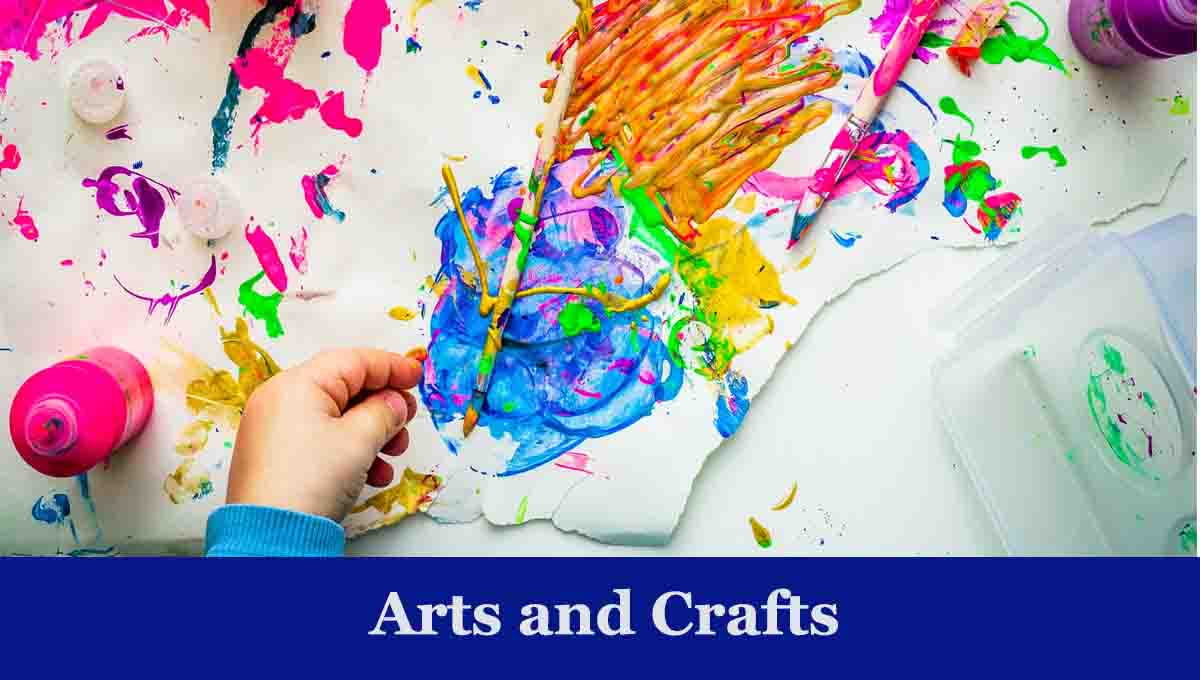 sensorial activities for babies is Arts and crafts