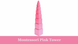 montessori pink tower