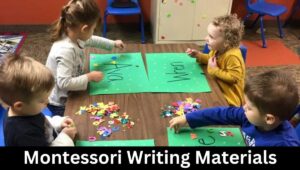 Montessori Writing Materials