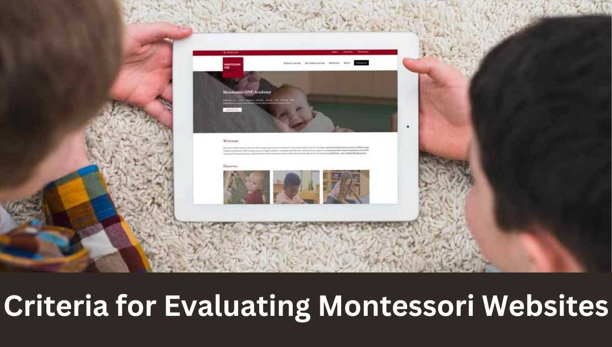 Criteria for Evaluating Montessori Websites