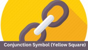 Conjunction Symbol (Yellow Square)