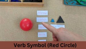 Verb Symbol (Red Circle)