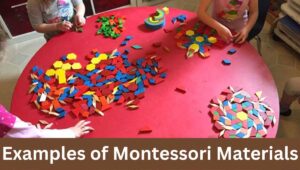 Examples of Montessori Materials