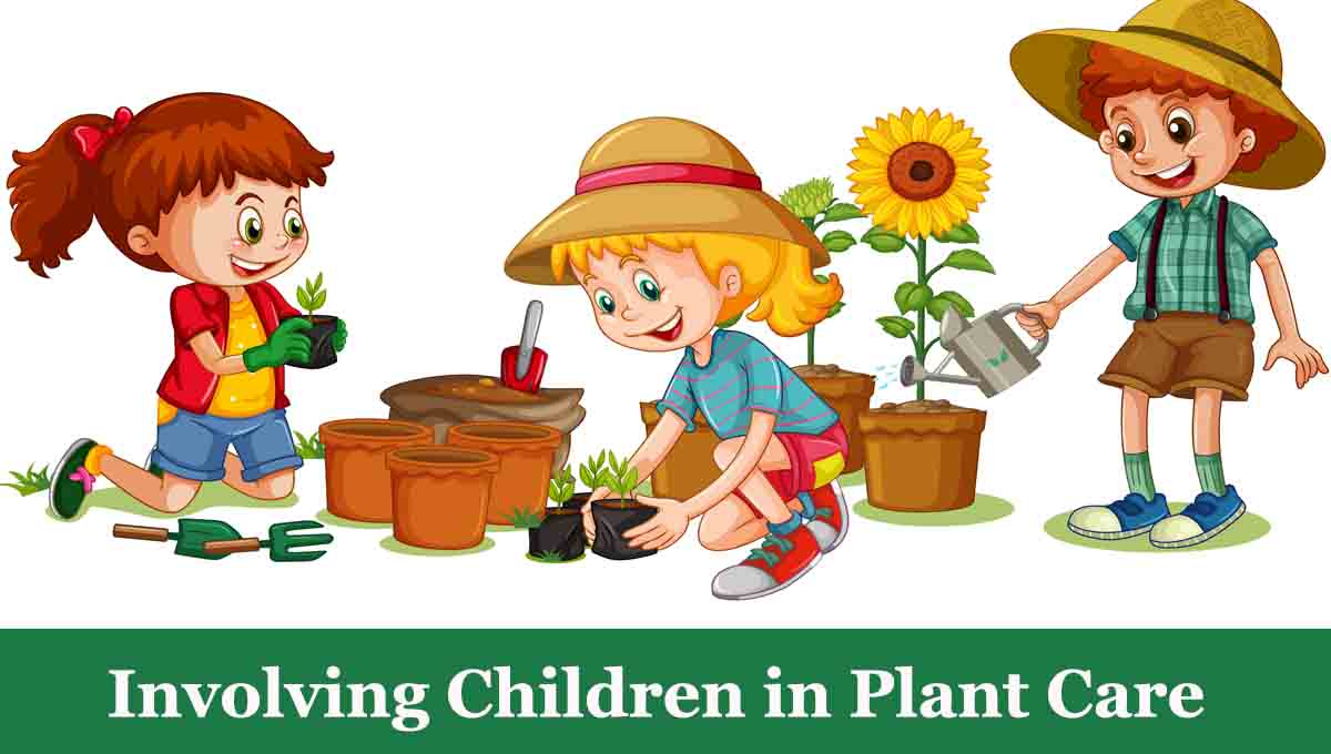 Involving Children in Plant Care