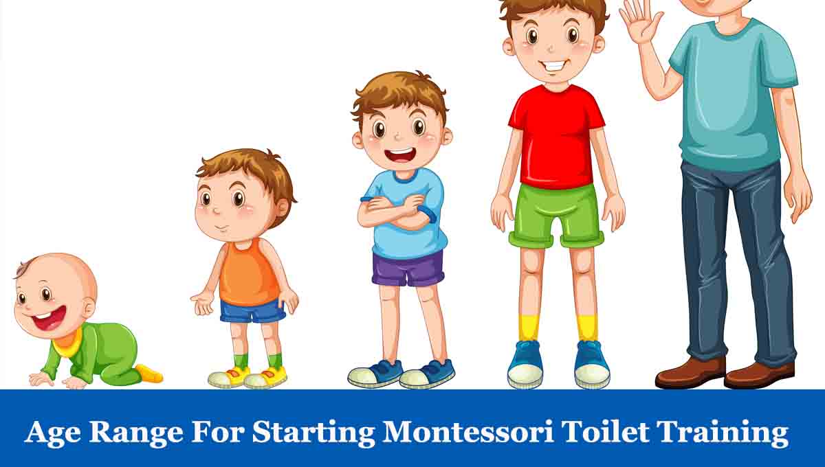 age range for starting Montessori toilet Training