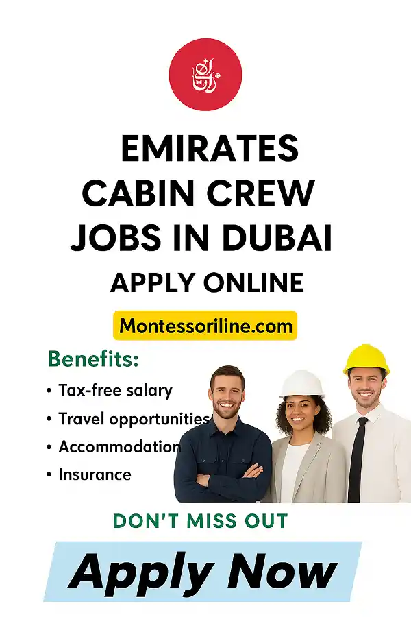 Emirates Cabin Crew Jobs 2026 in Dubai – Apply Online Now
