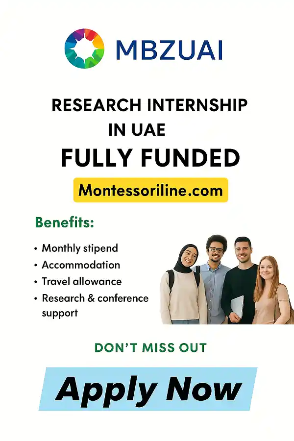 MBZUAI UGRIP Research Internship 2026 in UAE (Fully Funded)