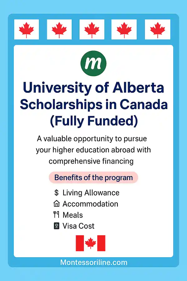 University of Alberta Scholarships 2026 in Canada (Fully Funded)