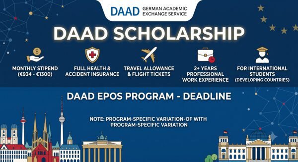 DAAD Scholarship 2026 Deadline Approaching: Last Date to Submit Documents