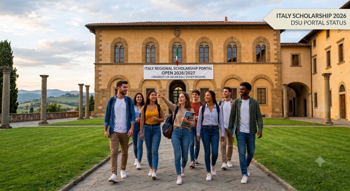 Is Italy Regional Scholarship Portal Open Today for 2026