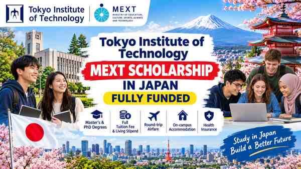 Tokyo Institute of Technology MEXT Scholarship 2027 in Japan Fully Funded