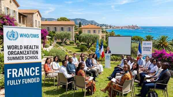 WHO Summer School 2027 in France Free Public Health Training